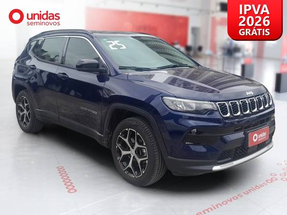 JEEP COMPASS 1.3 T270 TURBO FLEX LONGITUDE AT6